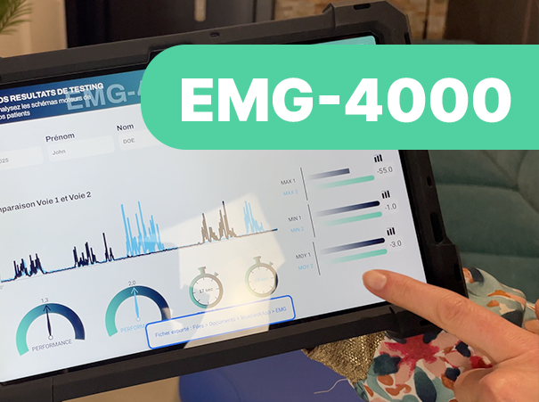 EMG-4000, notre EMG de surface